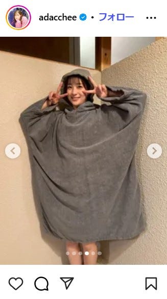 足立梨花Instagram