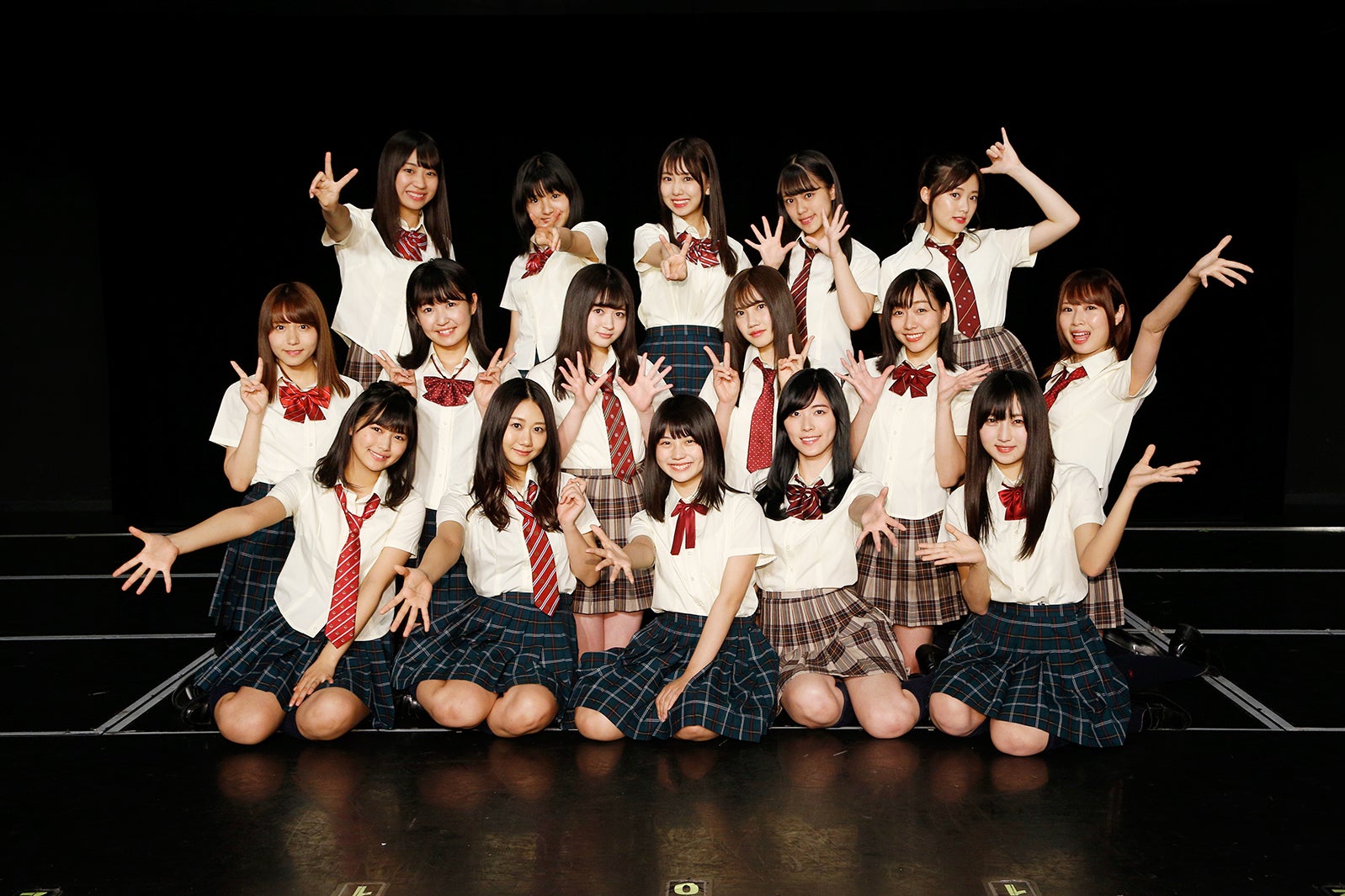 SKE48『意外にマンゴー』選抜メンバー（C）AKS