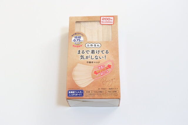 ふわるんNマスクふつう30枚入　パッケージ