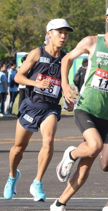 東洋大・宮崎優が圧巻日本人トップ4位！21年ぶり予選会の“鉄紺”軍団、好調3年生が激走 留学生ランナーに食い下がる