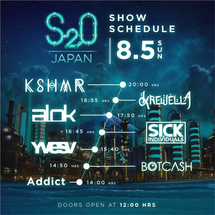 2日目/画像提供:S2O JAPAN SONGKRAN MUSIC FESTIVAL 2018実行委員会