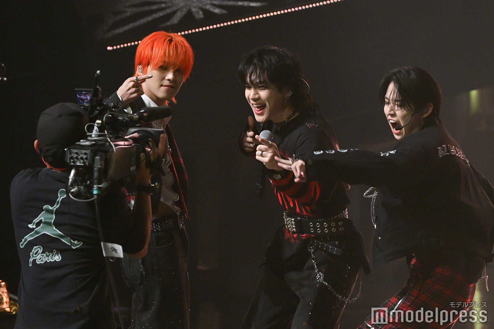 川尻蓮、豆原一成、白岩瑠姫（C）モデルプレス