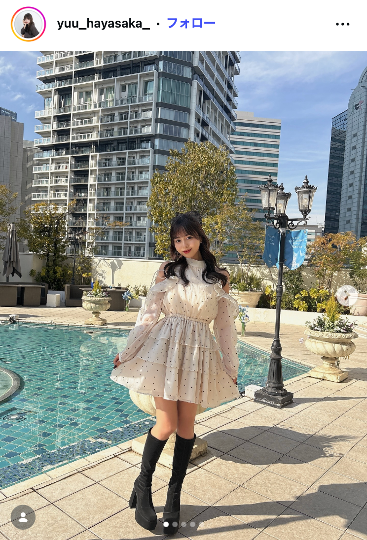 早坂ゆうInstagramより