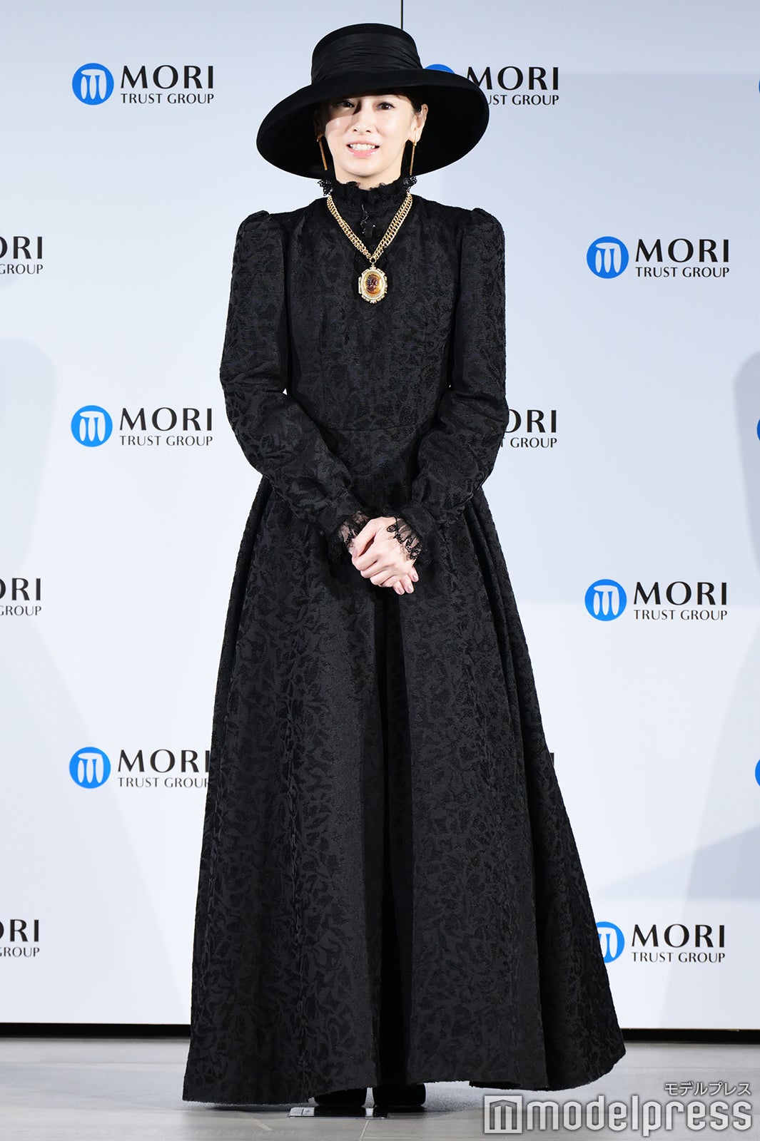 黒ドレス姿の北川景子（C）モデルプレス