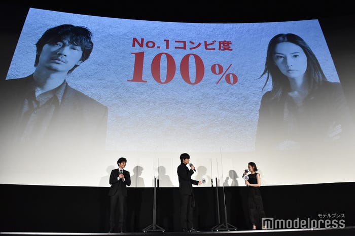 北川景子&綾野剛、“No.1コンビ”度100%で歓喜(C)モデルプレス