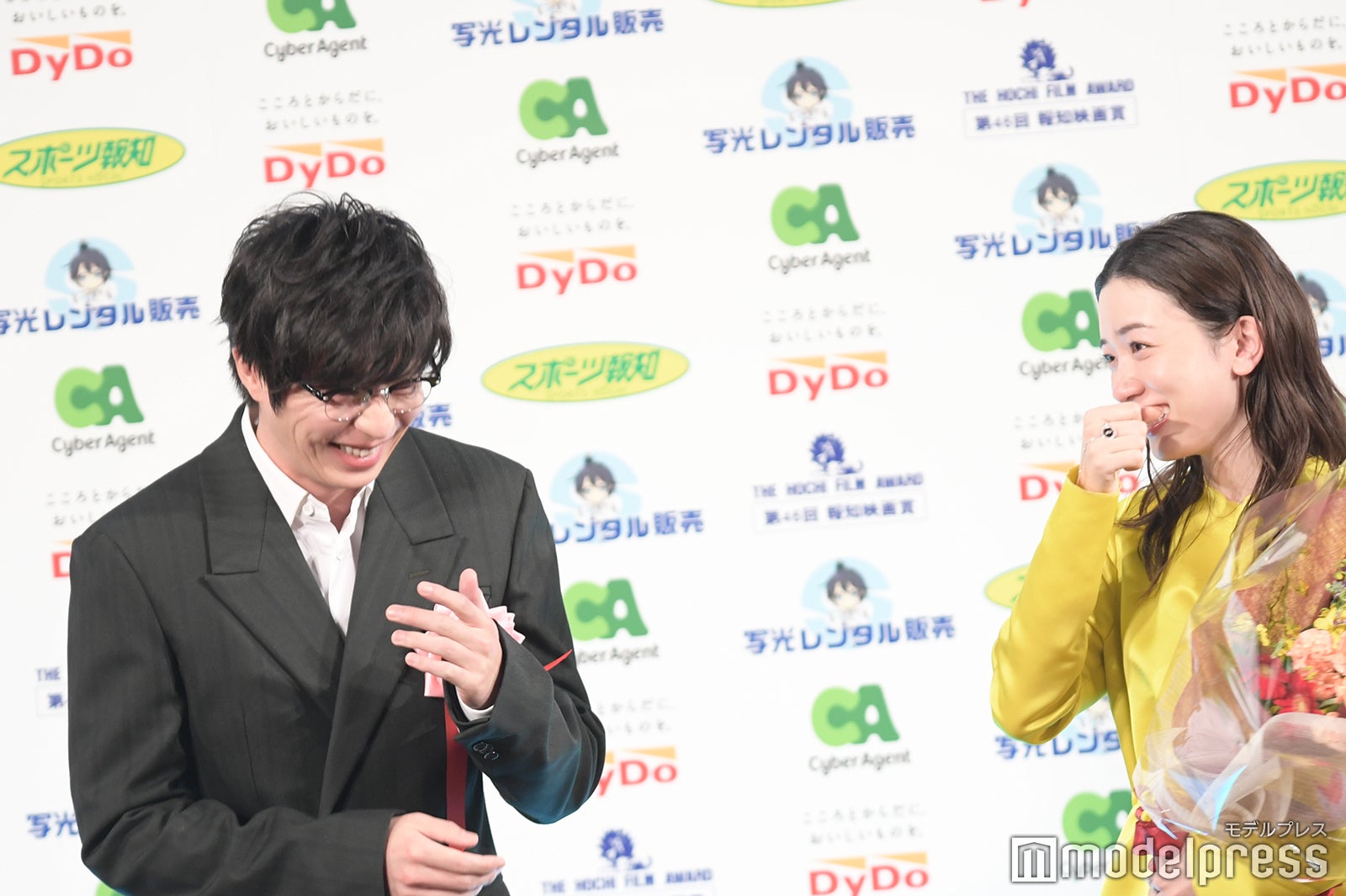 田中圭、永野芽郁（C）モデルプレス