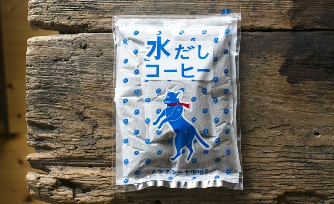 香川県高松の珈琲店「プシプシーナ珈琲」の水だしコーヒーパック