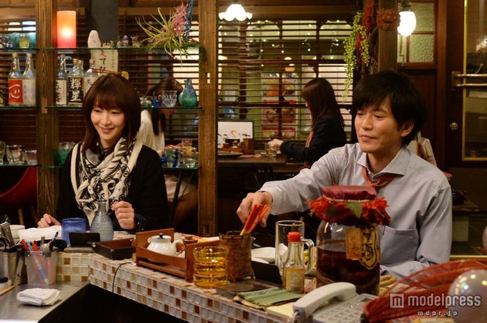 稲森いずみ、田辺誠一(C)関西テレビ