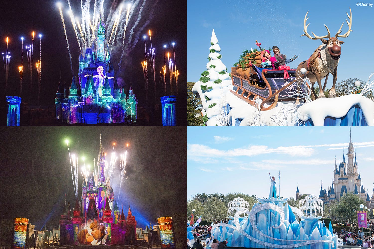 もう行った?「アナと雪の女王」の魔法にかけられた新キャッスルプロジェクション&パレードに感動!