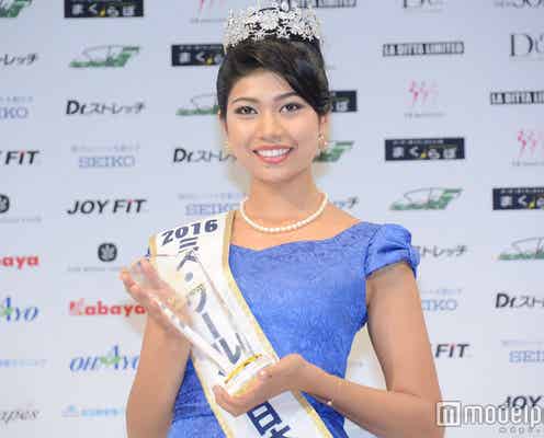「ミス・ワールド2016」日本代表決定 インドと日本のハーフ美女に栄冠