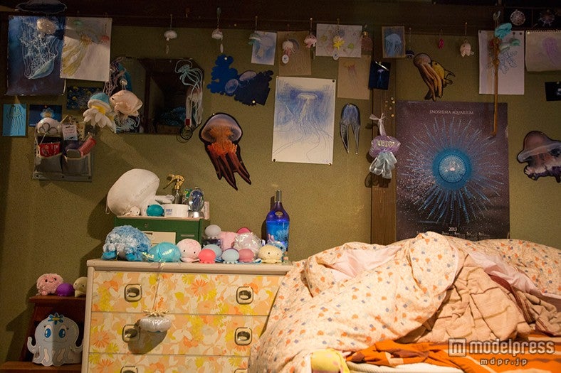 クラゲがいっぱい！月海の部屋