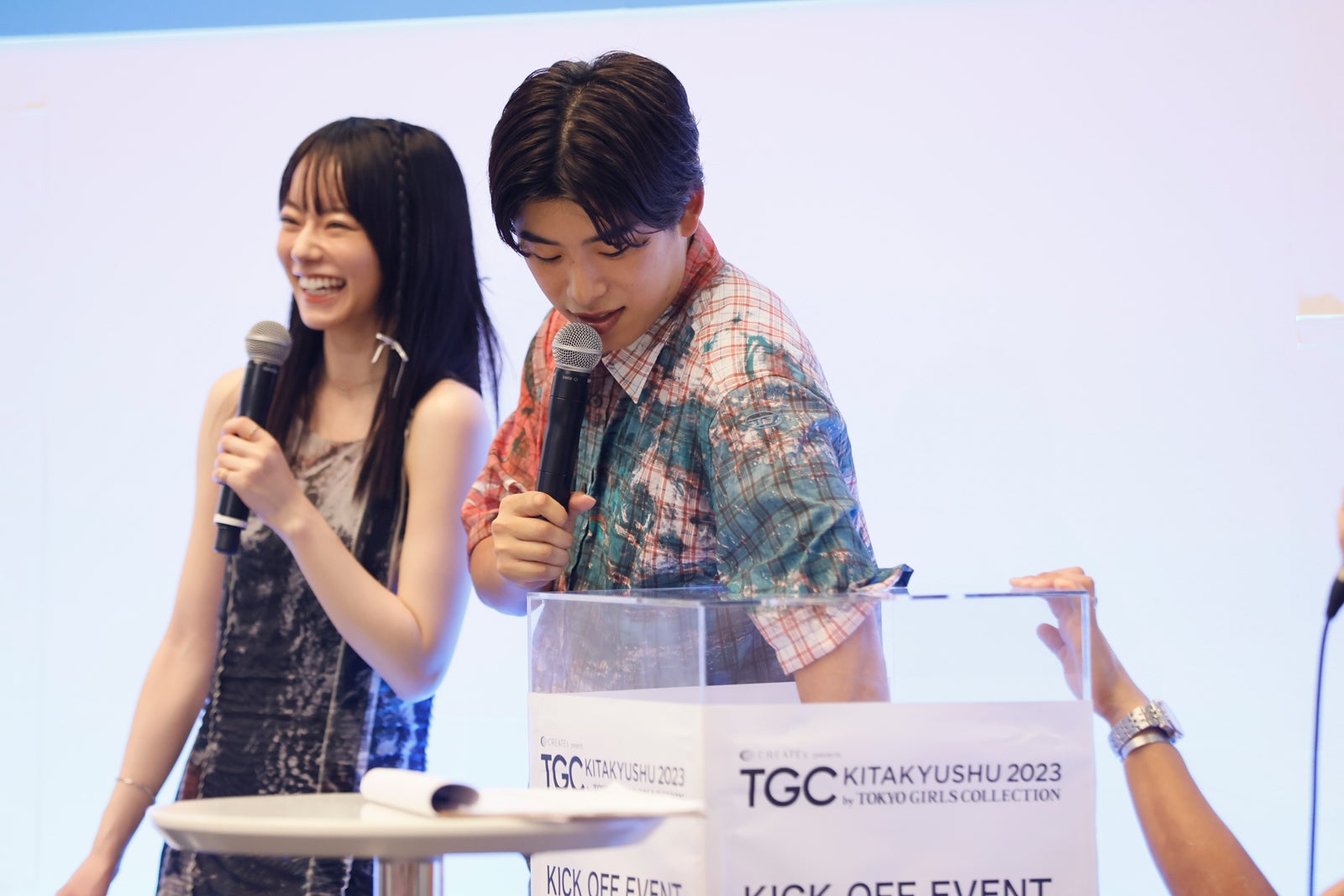なこなこカップル（C）TGC KITAKYUSHU 2023 KICK OFF EVENT