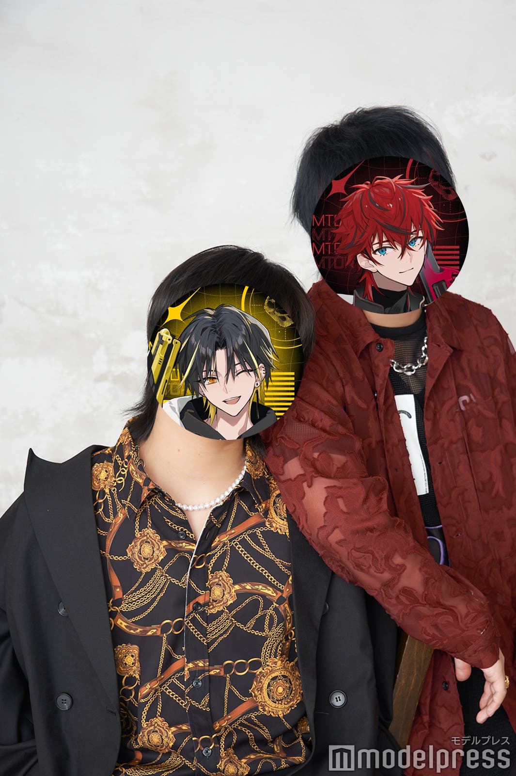 明雷らいと×ロゼ(C)モデルプレス