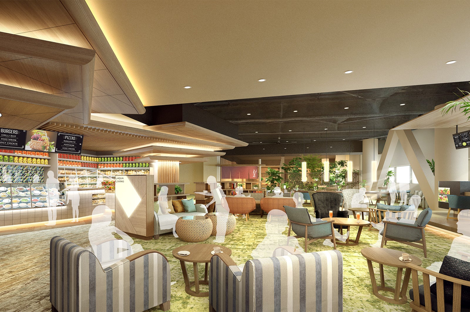 「ラクーアリビング」（イメージ）／画像提供：竹中工務店