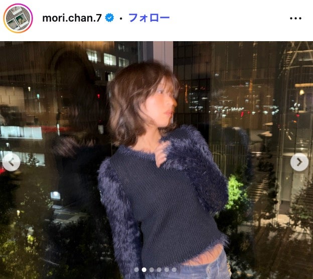森七菜スタッフ公式Instagramより