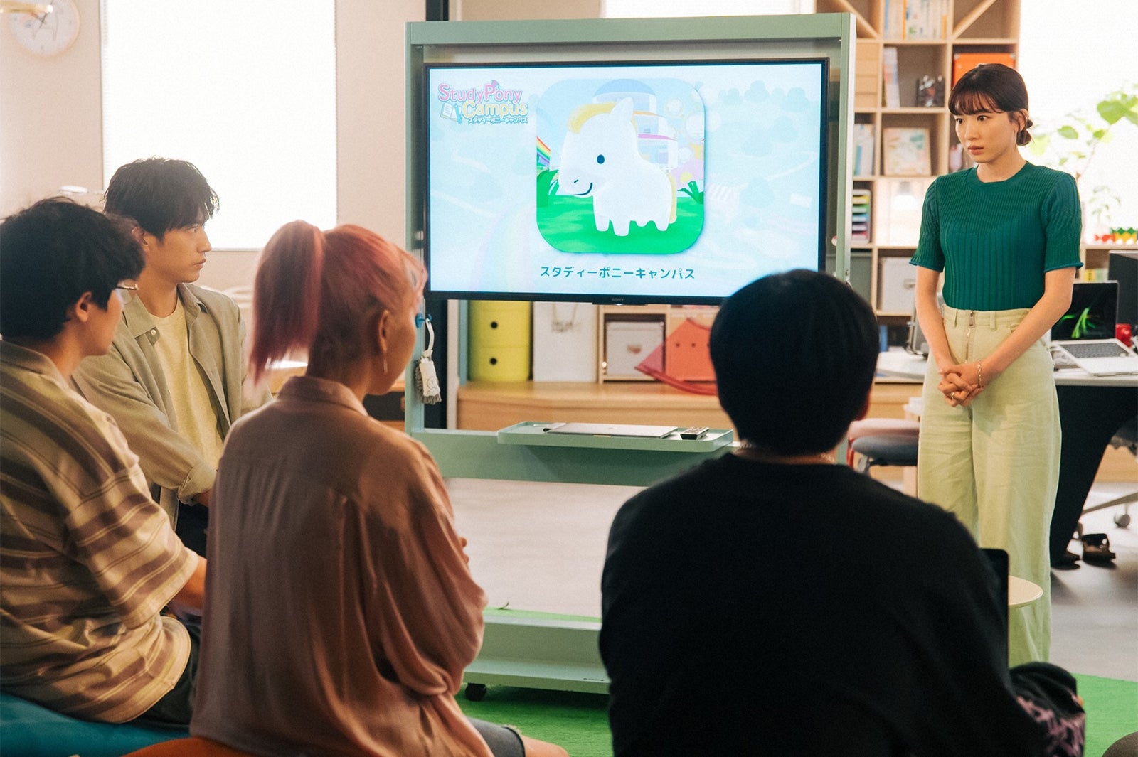 永野芽郁／「ユニコーンに乗って」第9話より（C）TBS