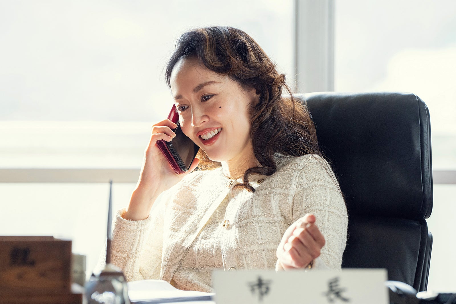 菊地凛子「ホットスポット」最終話（C）日本テレビ