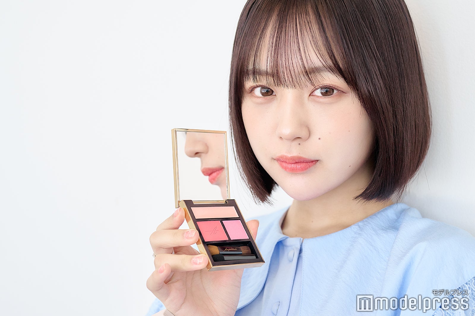 ＜アンプリチュード＞Amplitude コンスピキュアス アイズ EX-04 ソフトピンク（C）モデルプレス