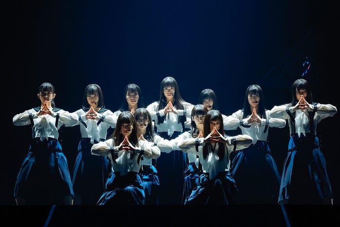 櫻坂46三期生(撮影:上山陽介)