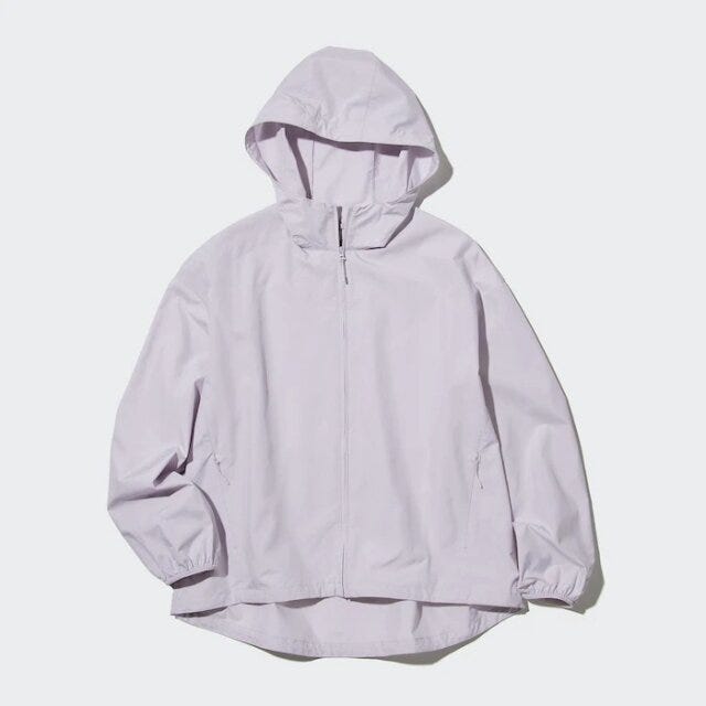 ユニクロ　uniqlo　レディース　おすすめ　オススメ　コスパ　2023　春　夏　UVカット　日焼け対策　紫外線対策　着る日焼け止め　ポケッタブルUVカットパーカ　パーカ　パーカー　ポケッタブル