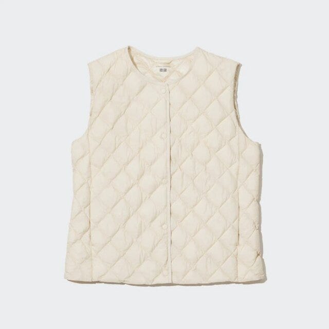 ユニクロ　uniqlo　レディース　おすすめ　オススメ　コスパ　2023　春　ベスト　ウォームパデッドキルティングベスト　パデッドペスト　キルティングべスト　キルティングベスト