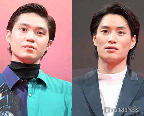 磯村勇斗、鈴木伸之のボケにツッコミ バットマン役のロバート・パティンソンにプレゼン<THE BATMAN-ザ・バットマン->