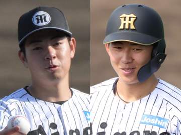 阪神ドラ1立石＆下村 早期1軍昇格も 藤川監督「チームにいい起爆剤になるようなタイミングで」