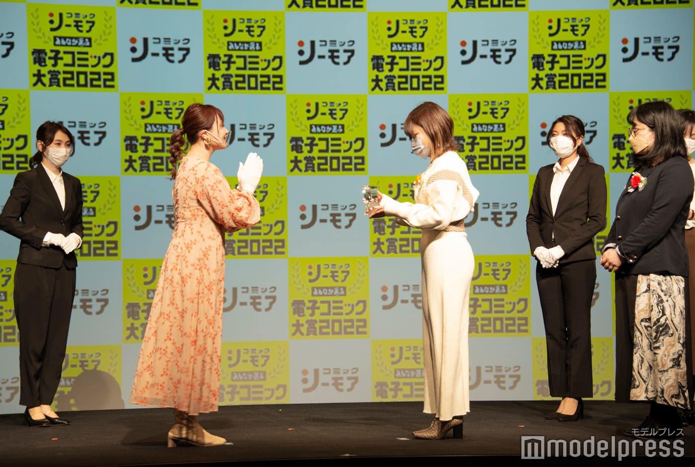 『みんなが選ぶ!!電子コミック大賞2022』授賞式の様子(C)モデルプレス