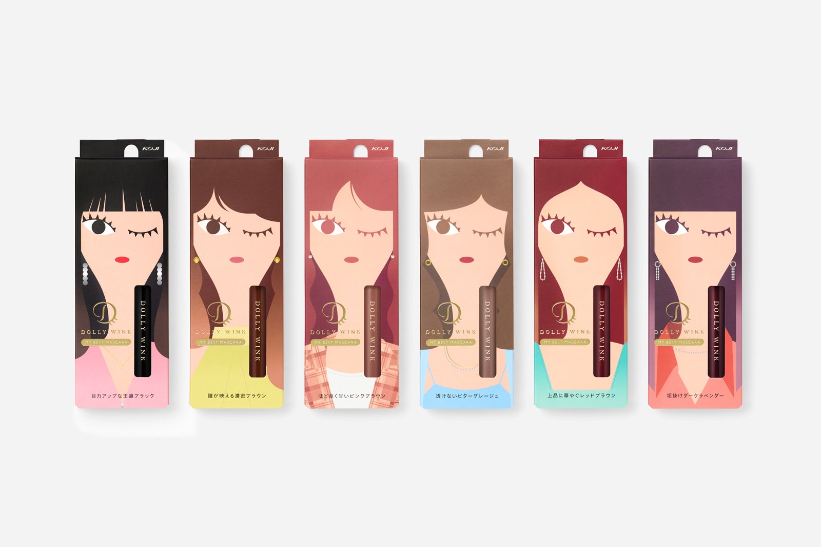 DOLLY WINK “伸びるカラーマスカラ” MY BEST MASCARA