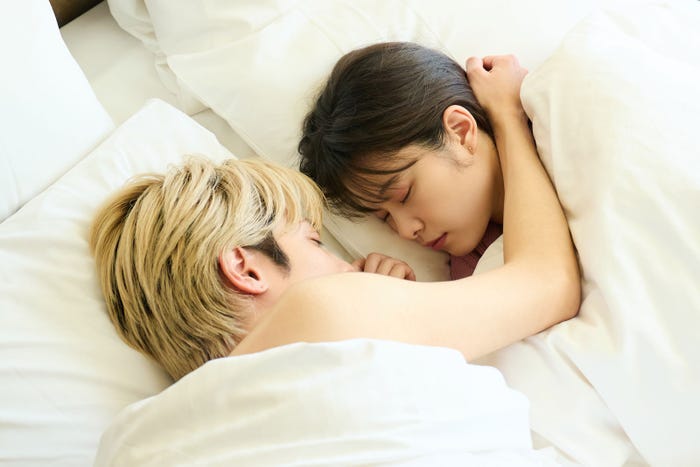 志尊淳、岸井ゆきの「恋は闇」第2話(C)日本テレビ