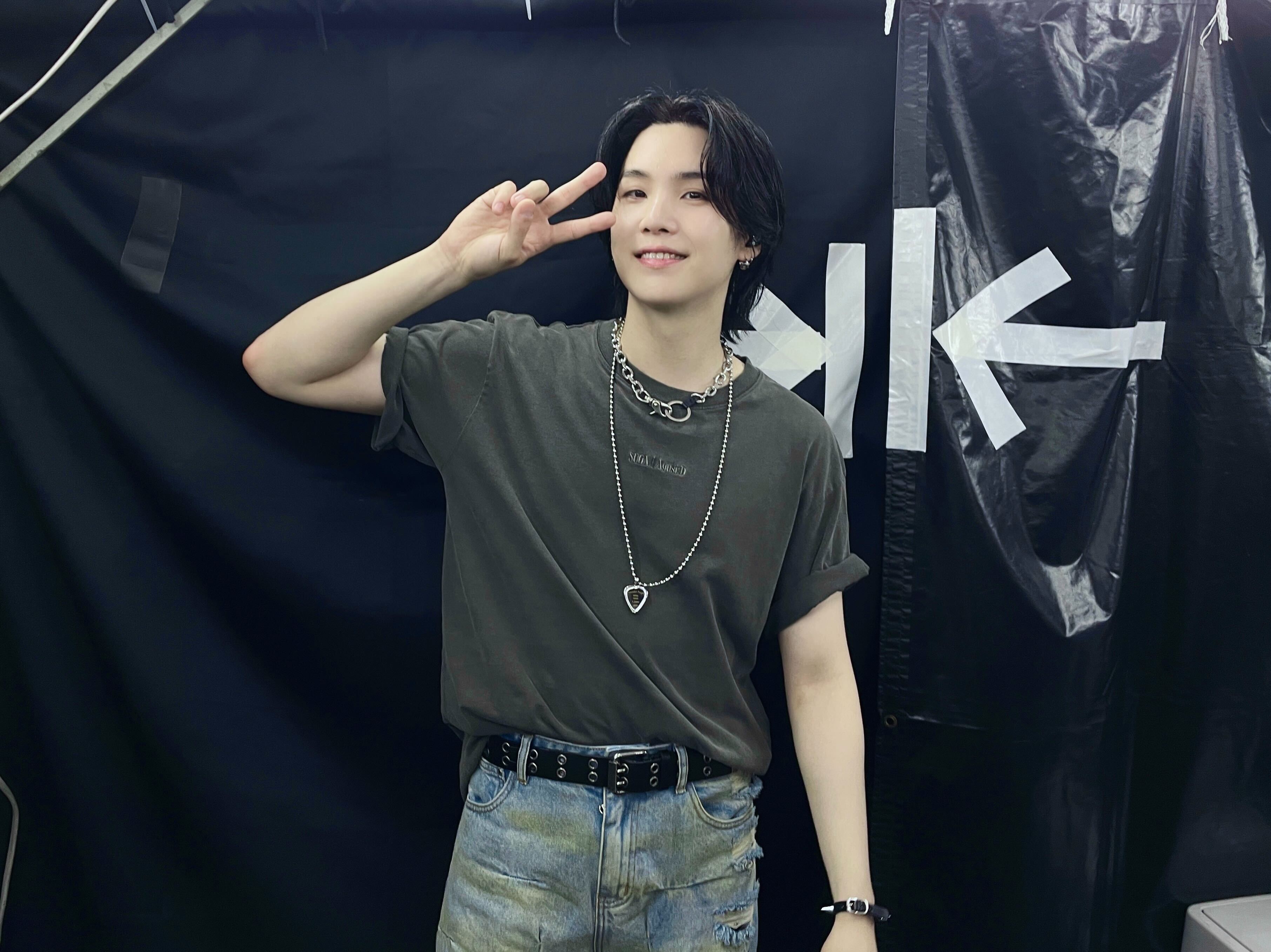 BTS・SUGA、初来日ソロ公演の感想明かす「久しぶりでちょっと人見知りも…すぐ戻ってきます！」