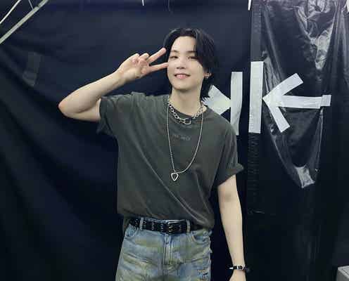BTS・SUGA、初来日ソロ公演の感想明かす「久しぶりでちょっと人見知りも…すぐ戻ってきます!」