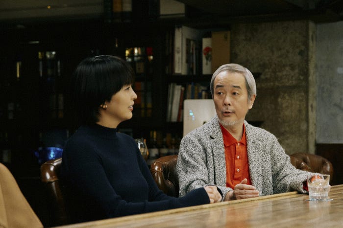 松たか子、リリー・フランキー「スロウトレイン」(C)TBS