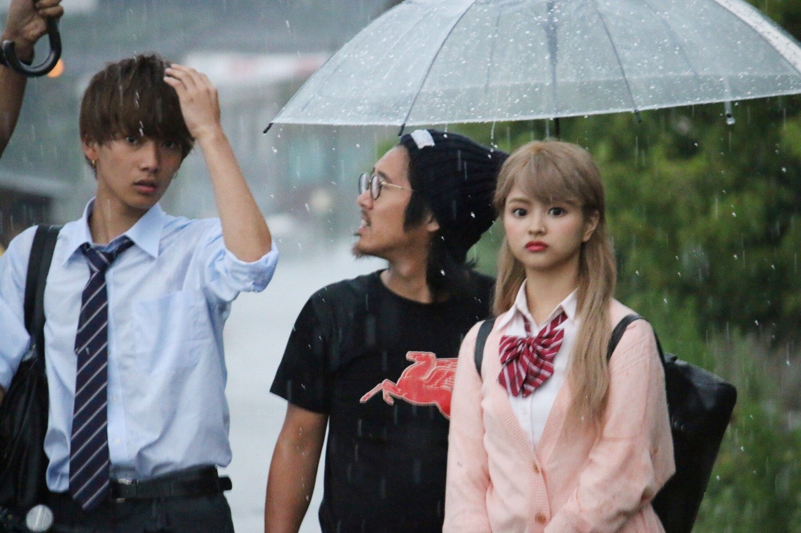 なちょす＆那須泰斗／メイキングカット（提供写真）