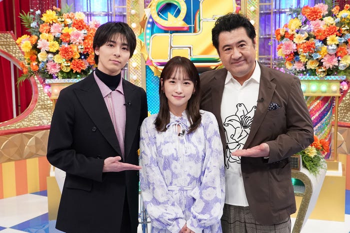 高杉真宙、川栄李奈、小手伸也(C)日本テレビ