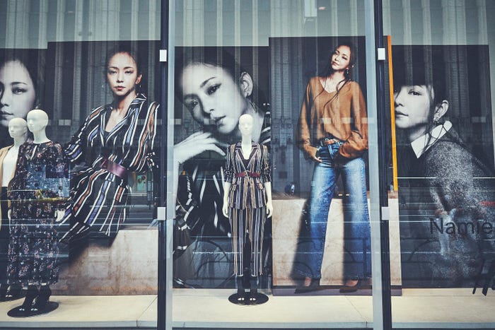 「Namie Amuro x H&M」(提供写真)