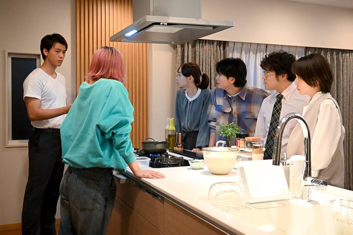 竹内涼真、夏帆、杏花、青木柚、前原瑞樹、夏目透羽「じゃあ、あんたが作ってみろよ」第5話(C)TBSスパークル/TBS