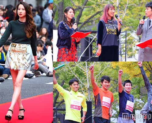 河北麻友子・蜷川実花ら、豪華ファションショーで華やかな彩り メダリストも参戦「御堂筋ランウェイ」<まとめ>