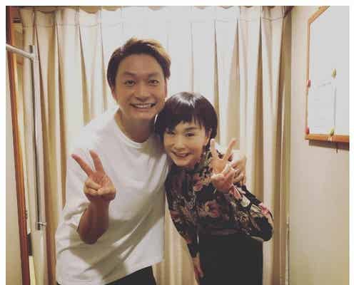 香取慎吾「スマステ」大下容子アナと再会 久々2ショットにファン感動