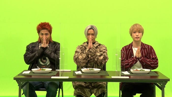 後藤拓磨、川村壱馬、藤原樹/CL「THE RAMPAGEのガチTV」より(提供画像)