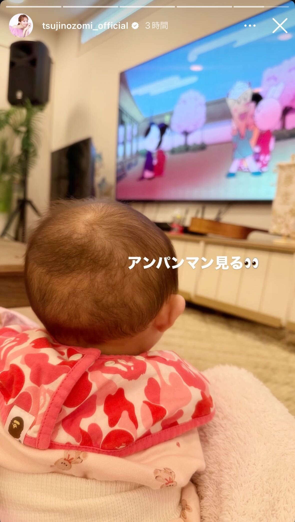 辻希美Instagramストーリーズより