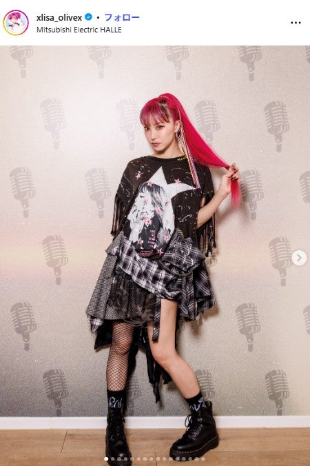 LiSA Instagramより