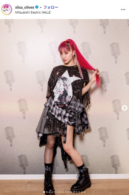 LiSA Instagramより