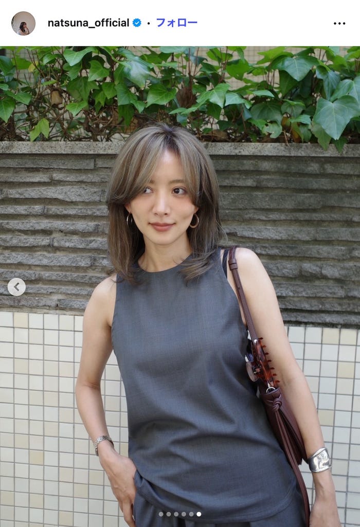 夏菜 Instagramより