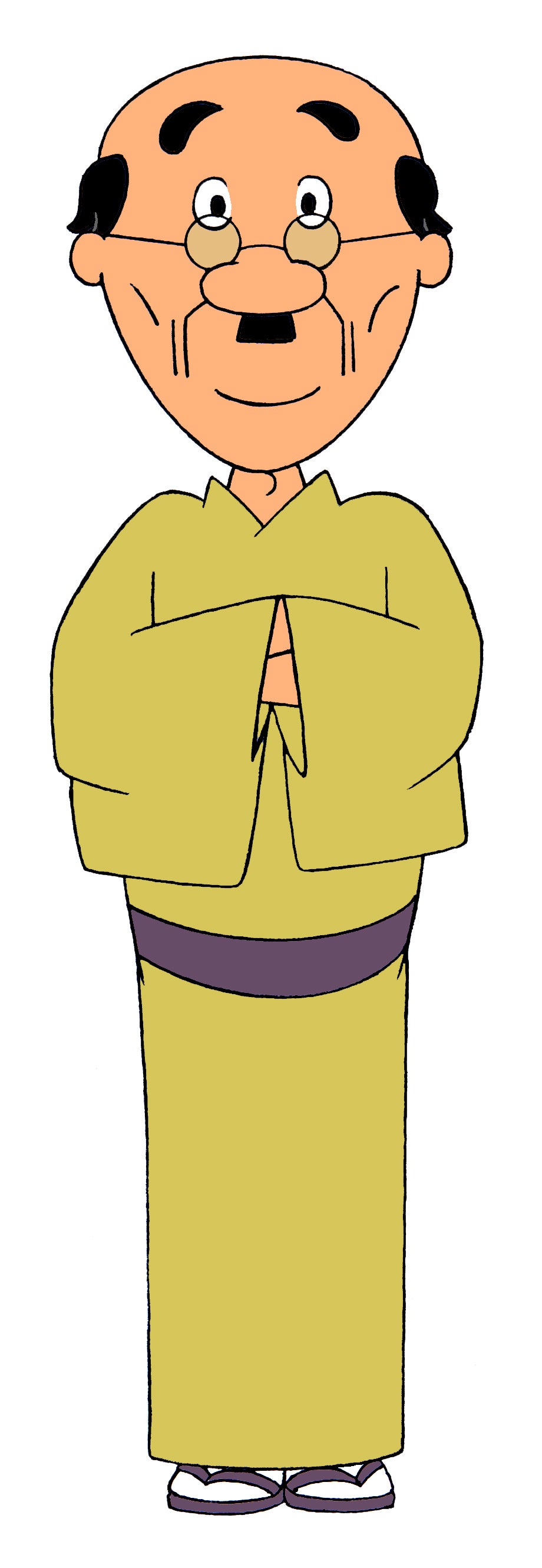 伊佐坂難物（C）長谷川町子美術館