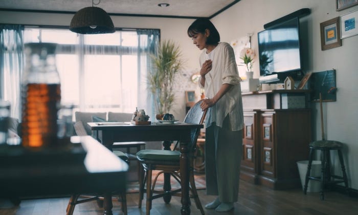 国仲涼子「3年C組は不倫してます。」第4話(C)日本テレビ