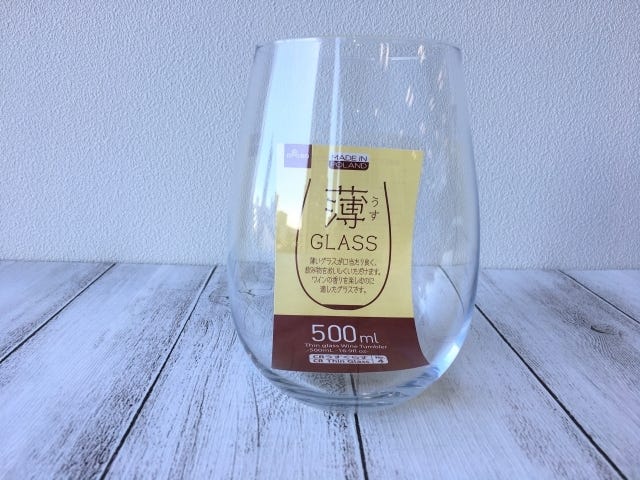 ダイソー　薄GLASS　100均