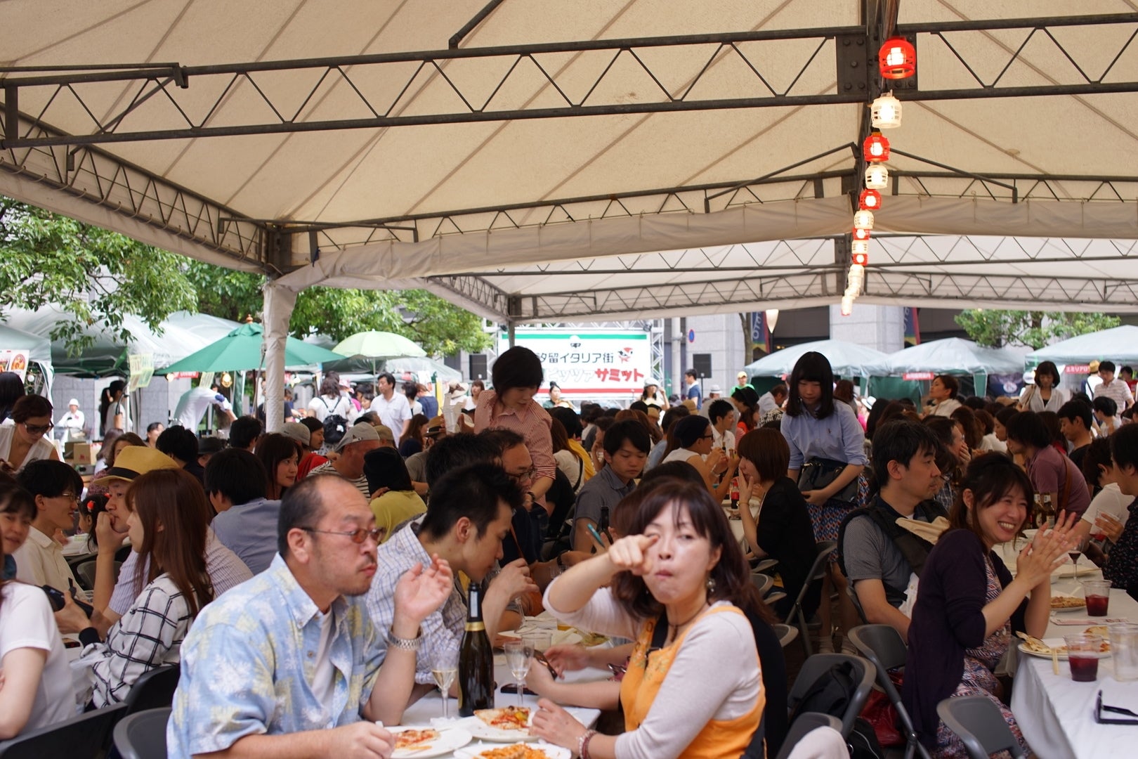 会場風景／画像提供：コムーネ汐留