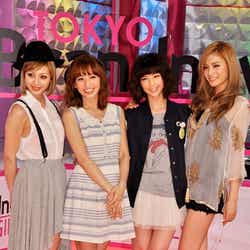 新番組でレギュラーをつとめる4人(写真左から)木下ココ、優木まおみ、安田美沙子、AFTERSCHOOL・ナナ