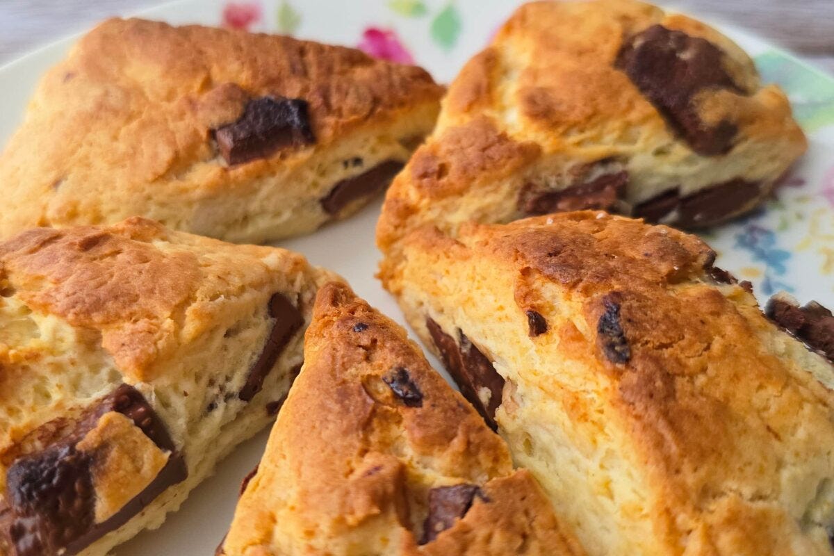 チョコチャンクスコーン・完成